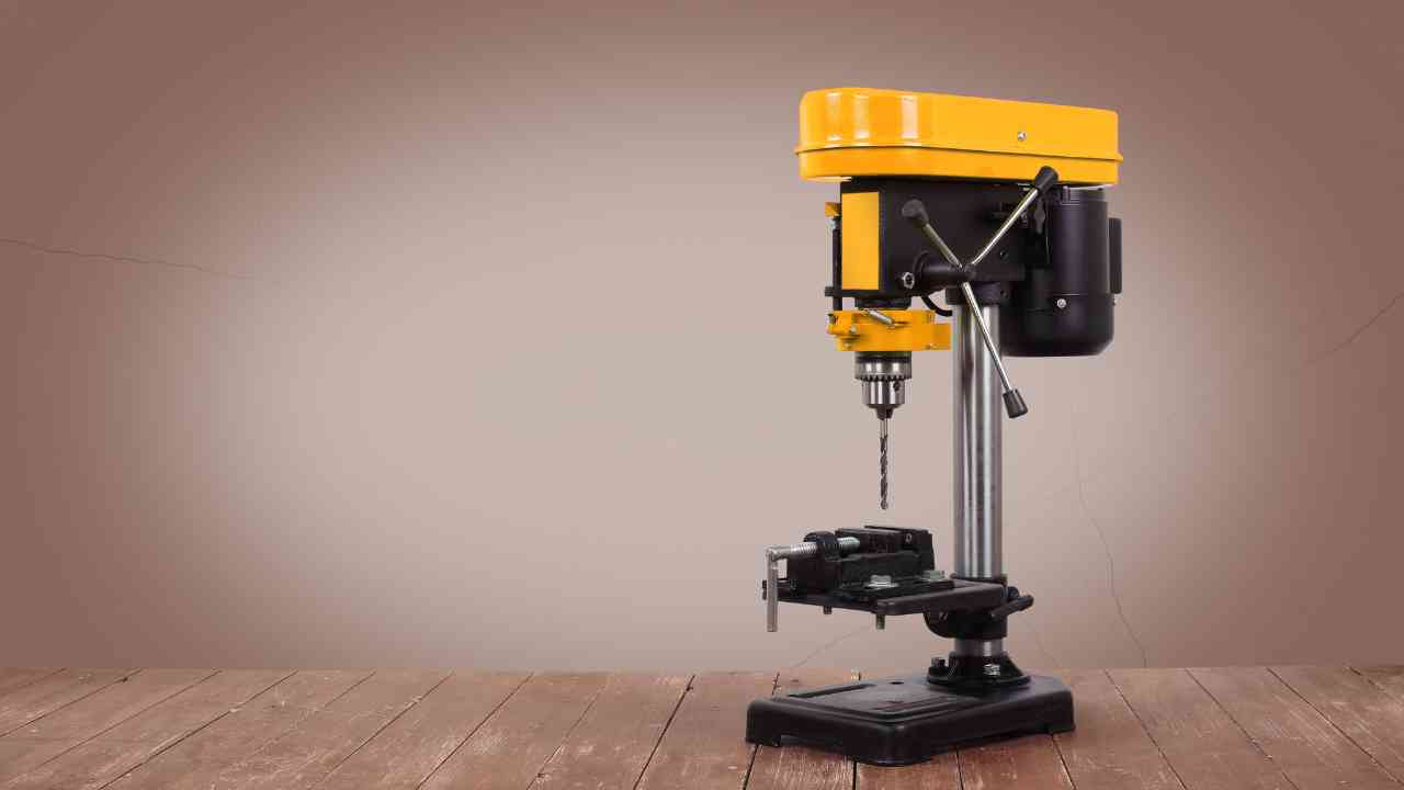 How to make a drill press stand