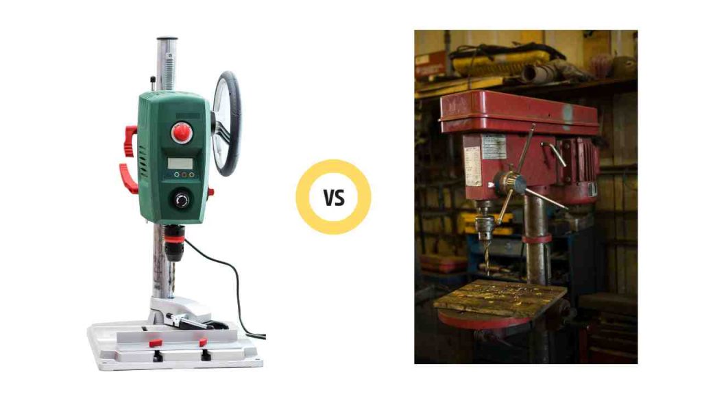 Radial vs Standard drill press