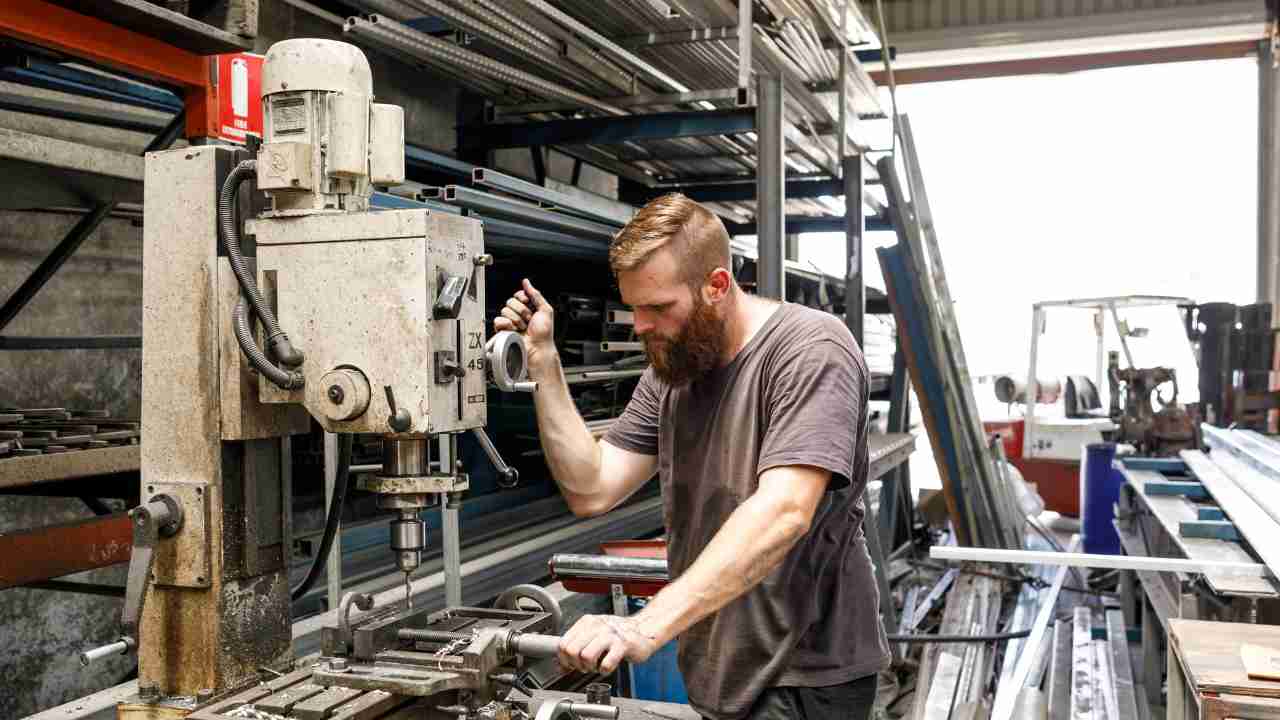 A machine shop has 100 drill presses