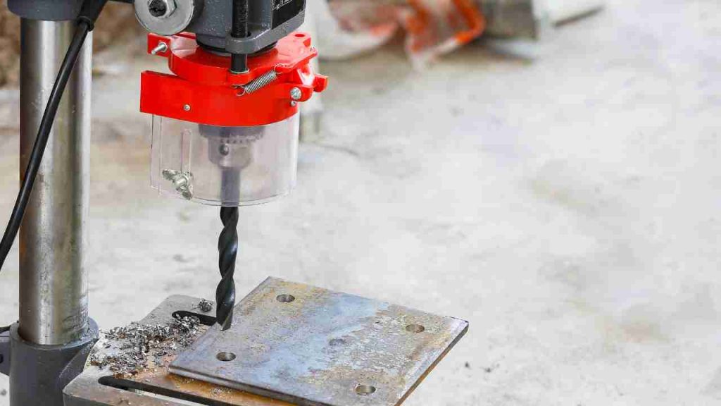 Do drill presses need to be guarded?