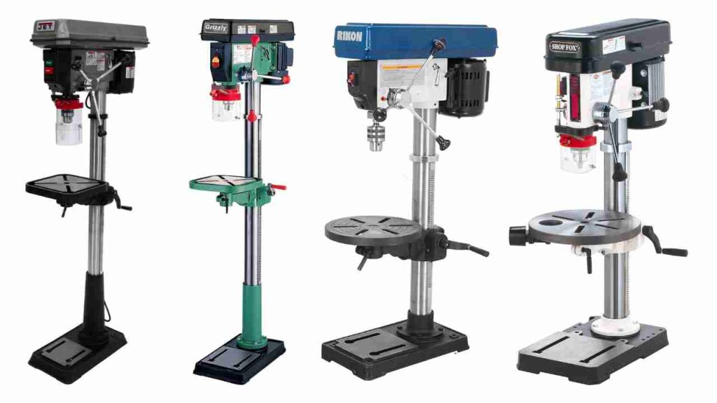 distinguishing feature of radial drill press